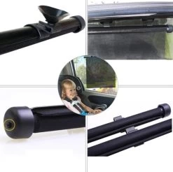 Zonnescherm Auto - Zonwering - Zijruit - UV Protectie - 2 Stuks - Oprolbaar - Rheme -Kinderwagens Kortingswinkel 1200x1195 14