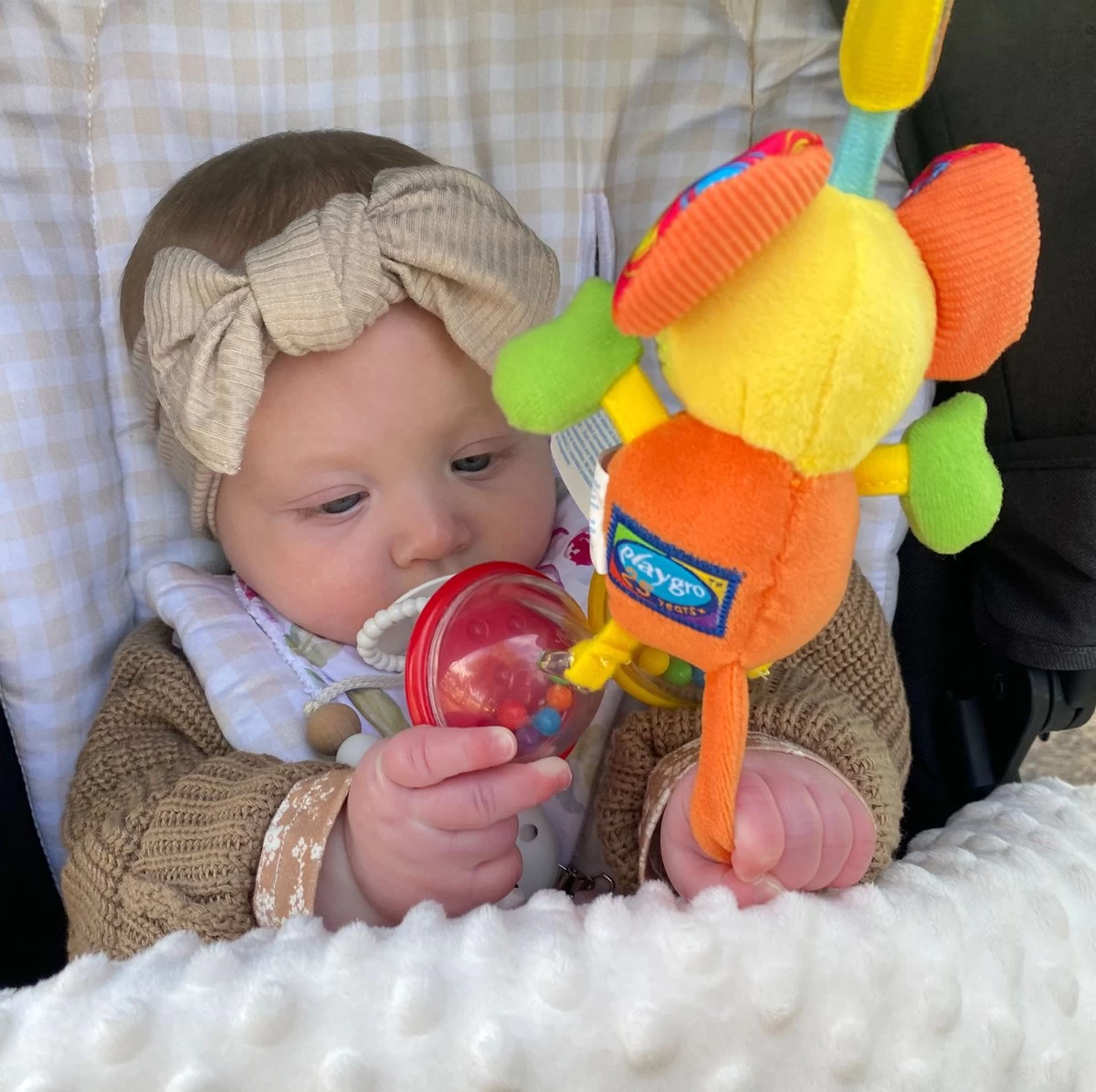 Playgro Hangspeeltje Mimsy De Muis 2 Playgro Hangspeeltje Mimsy De Muis - Afbeelding 2