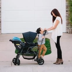 Joovy Caboose Graphite Stand On Tandem Buggy - Zwart - Duo Buggy - Dubbele Buggy 10 Joovy Caboose Graphite Stand On Tandem Buggy - Zwart - Duo Buggy - Dubbele Buggy -Kinderwagens Kortingswinkel 1200x1199 17