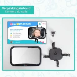 Merkloos Autospiegel Baby - Verstelbare Spiegel Hoofdsteun Autostoel Achterbank - Veiligheidsspiegel - Baby En Kids - 19 X 30cm - 360 Graden Draaibaar - Zwart 23 Merkloos Autospiegel Baby - Verstelbare Spiegel Hoofdsteun Autostoel Achterbank - Veiligheidsspiegel - Baby En Kids - 19 X 30cm - 360 Graden Draaibaar - Zwart -Kinderwagens Kortingswinkel 1200x1199 9