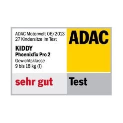 Kiddy Autostoeltje Phoenixfix Pro2 Groep 1 Zwart 41542PF069 -Kinderwagens Kortingswinkel 1200x1200 1