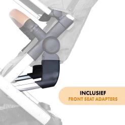 Deryan Tweede Stoeltje Voor Evy Kinderwagen - Creme -Kinderwagens Kortingswinkel 1200x1200 123