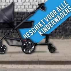 Merkloos Universeel Meerijdplankje Voor Kinderwagen – Inclusief Zitje – Verstelbaar Buggy Board -Kinderwagens Kortingswinkel 1200x1200 215