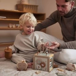 Jollein Houten Activiteitenkubus 15x15x15cm - Farm -Kinderwagens Kortingswinkel 1200x1200 253