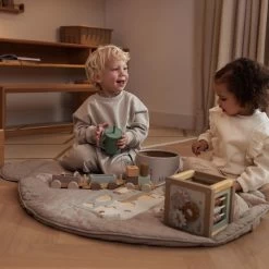 Jollein Houten Activiteitenkubus 15x15x15cm - Farm -Kinderwagens Kortingswinkel 1200x1200 257