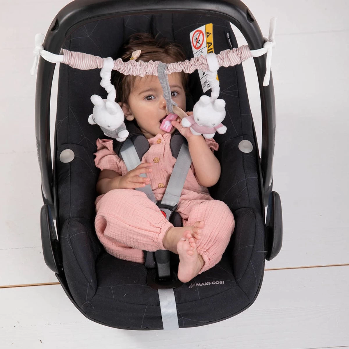 Autostoelspeeltje Nijntje Pink Baby 6 Autostoelspeeltje Nijntje Pink Baby - Afbeelding 6