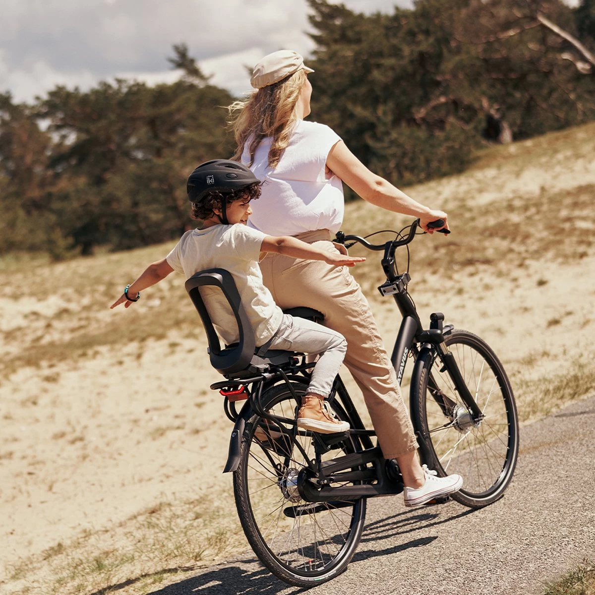 Urban Iki Junior Fietszitje - Black 5 Urban Iki Junior Fietszitje - Black - Afbeelding 5