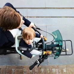 Urban Iki Fietsstoeltje Voor - Chigusa Green/Bincho Black -Kinderwagens Kortingswinkel 1200x1200 370