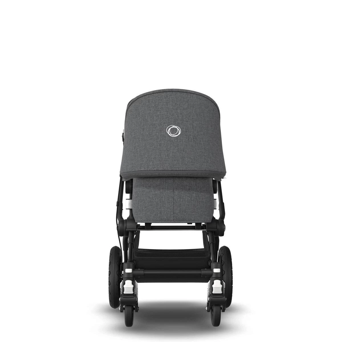 Bugaboo Cameleon 3 Plus Kinderwagen Met Stoel En Wieg - Zwart / Gemȇleerd Grijs 12 Bugaboo Cameleon 3 Plus Kinderwagen Met Stoel En Wieg - Zwart / Gemȇleerd Grijs - Afbeelding 12