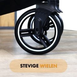 Deryan Evy Kinderwagen - Duo Kinderwagen - Uitbreidbaar - Inclusief Reiswieg - Creme -Kinderwagens Kortingswinkel 1200x1200 429