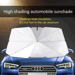TDR - Zonnescherm / Autoparaplu - Binnenkant Voorruit Auto - Opvouwbaar - Hitte En UV Bescherming - 122 X 65 Cm -Kinderwagens Kortingswinkel 1200x1200 438