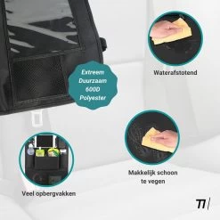TIKKENS® Auto Organizer Met USB Oplaadpunten Stoel - Tablet Houder - Zwart - - Universeel - Autostoel Beschermer Voor Baby En Kinderen 10 TIKKENS® Auto Organizer Met USB Oplaadpunten Stoel - Tablet Houder - Zwart - - Universeel - Autostoel Beschermer Voor Baby En Kinderen -Kinderwagens Kortingswinkel 1200x1200 453