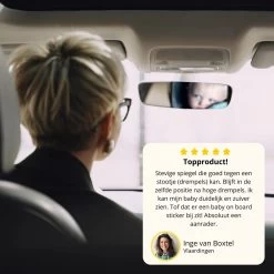 Autospiegel Baby Met Autosticker - Baby Spiegel Auto - Achteruitkijkspiegel - Baby Autospiegel - Verstelbaar -Kinderwagens Kortingswinkel 1200x1200 490