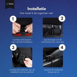 Tenify Premium Luxe & Stevige Auto Organizer Met Tablet Houder - 1 Stuk - Extra Opbergruimte - Beschermer - Autostoel – Accessories -Kinderwagens Kortingswinkel 1200x1200 547