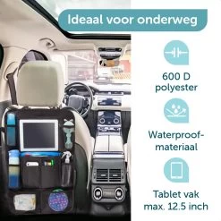 ForDig Universele Auto Organizer Met Tablet Houder - Zwart - 2 Stuks -Kinderwagens Kortingswinkel 1200x1200 552