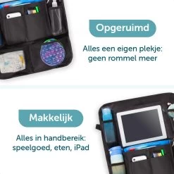 ForDig Universele Auto Organizer Met Tablet Houder - Zwart - 2 Stuks -Kinderwagens Kortingswinkel 1200x1200 554