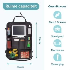 ForDig Universele Auto Organizer Met Tablet Houder - Zwart - 2 Stuks -Kinderwagens Kortingswinkel 1200x1200 557