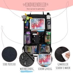 Home For Us Autostoel Organizer Met Tablet Houder - Set Van 2 - Beschermhoes Voor Kinderen - Beschermer Achterkant - Universeel 10 Home For Us Autostoel Organizer Met Tablet Houder - Set Van 2 - Beschermhoes Voor Kinderen - Beschermer Achterkant - Universeel -Kinderwagens Kortingswinkel 1200x1200 559