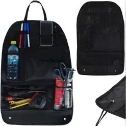 YUNICS® Auto Organizer - Autostoel Organizer - Voor Achterbank - Zwart