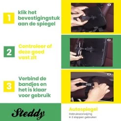 Baby Autospiegel - Universeel - Verstelbare Spiegel - Maxi Cosi Spiegel - Kind Auto Accessoires - Achterbank - Veiligheidsspiegel - Hoofdsteun - Autostoel -Kinderwagens Kortingswinkel 1200x1200 751