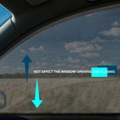 CUBEXCOM® Auto Zonnescherm, Autoraamschaduwen Voor Baby, Kinderen, Volwassenen En Huisdieren, 2 STUKS, Autoruit Zonwering, Universele Zonnescherm Zonnewering, Auto Klamboe Gordijn, UV Zonbescherming Protectie, Anti-Verblinding -Kinderwagens Kortingswinkel 1200x1200 774