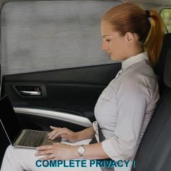 CUBEXCOM® Auto Zonnescherm, Autoraamschaduwen Voor Baby, Kinderen, Volwassenen En Huisdieren, 2 STUKS, Autoruit Zonwering, Universele Zonnescherm Zonnewering, Auto Klamboe Gordijn, UV Zonbescherming Protectie, Anti-Verblinding -Kinderwagens Kortingswinkel 1200x1200 776