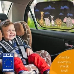 Zonnescherm Auto Baby - UV Protectie - Zonwering Auto Zijruit - Zonwering Raam - Zonnescherm Auto Zuiruit - Zonnescherm Auto Kind - Auto Zonnescherm Baby -Kinderwagens Kortingswinkel 1200x1200 785