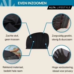 ALFA LIFESTYLE® Luxe Zonneschermen Auto - SHADE PRO V1 - UV Protectie Bescherming - 2 Stuks -Kinderwagens Kortingswinkel 1200x1200 811