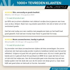 ALFA LIFESTYLE® Luxe Zonneschermen Auto - SHADE PRO V1 - UV Protectie Bescherming - 2 Stuks -Kinderwagens Kortingswinkel 1200x1200 816