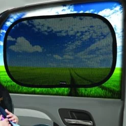 Zonnescherm Auto Baby - Zonnescherm Auto - Zonnescherm Auto Zijruit - Zonwering Auto - Zonnescherm Auto Kind - Zonwering Raam - 2 Stuks - + Gratis Bewaarzak - Zonder Zuignappen -Kinderwagens Kortingswinkel 1200x1200 823