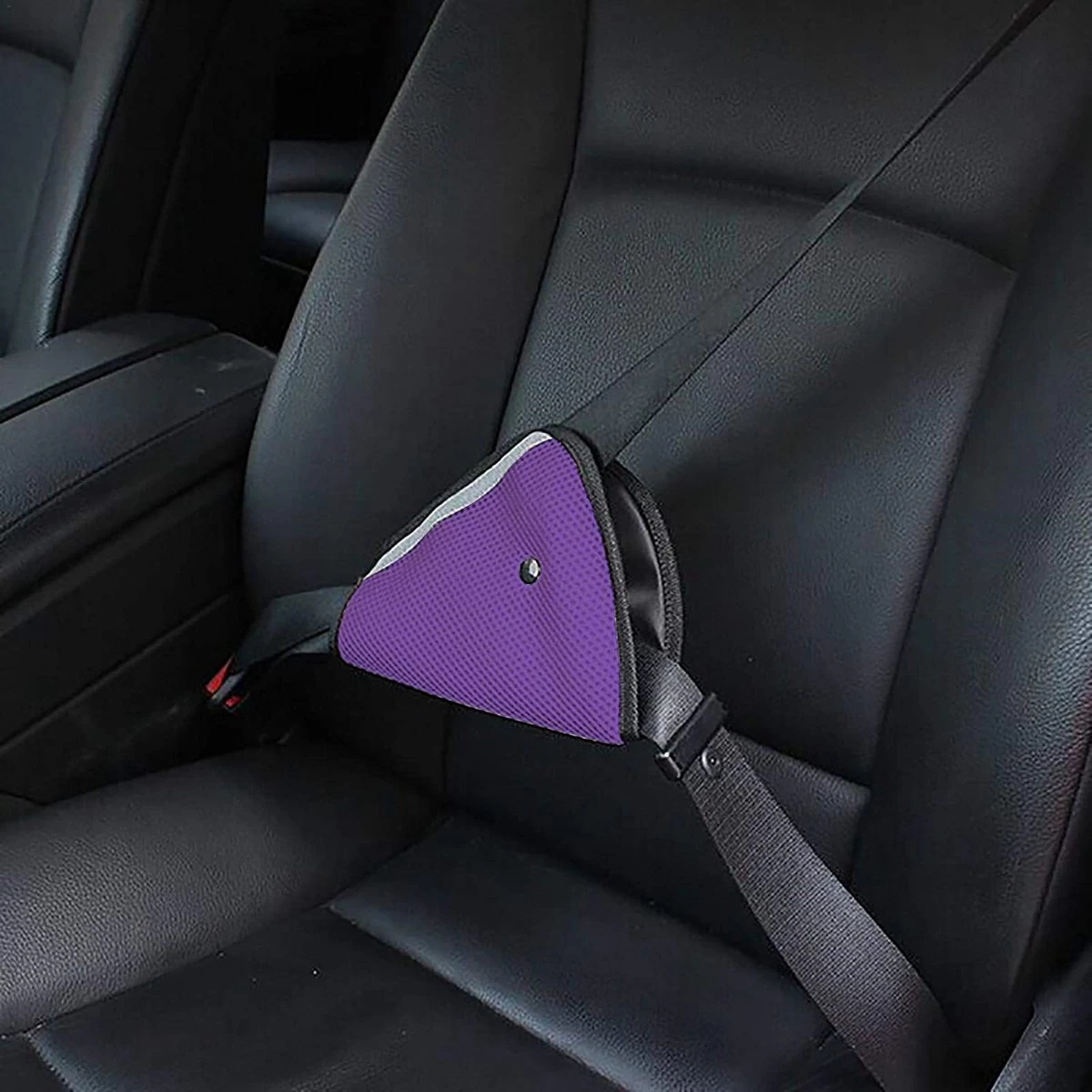 Doodadeals® Autogordel Beschermer - Paars - Gordelhoes Kinderen - Autogordel Beschermers Kind - Gordelbeschermer Auto 4 Doodadeals® Autogordel Beschermer - Paars - Gordelhoes Kinderen - Autogordel Beschermers Kind - Gordelbeschermer Auto - Afbeelding 4