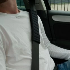 Hazlö Luxe Gordelhoezen - Auto Gordel Beschermer - Schouderhoezen - Gordelkussen - Gordel Beschermer - Gordelhoes - 2 Stuks - Zwart -Kinderwagens Kortingswinkel 1200x1200 867