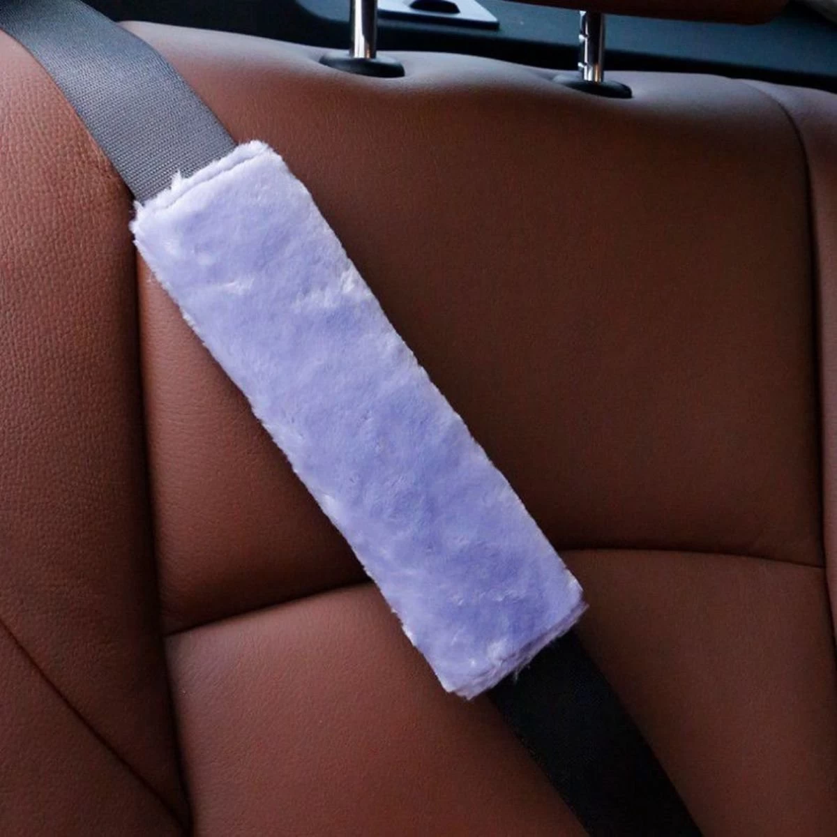 Hazlö Luxe Gordelhoezen - Extra Zacht - Schouderhoezen - Gordelkussen - Auto Gordel Beschermer - Gordel Beschermer - Gordelhoes - 2 Stuks - Grijs 4 Hazlö Luxe Gordelhoezen - Extra Zacht - Schouderhoezen - Gordelkussen - Auto Gordel Beschermer - Gordel Beschermer - Gordelhoes - 2 Stuks - Grijs - Afbeelding 4