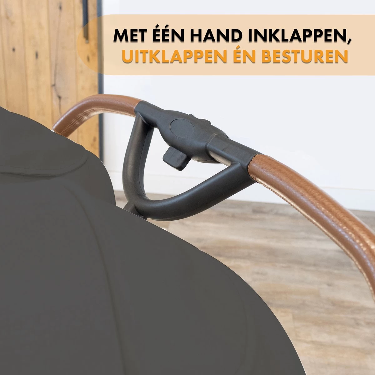 Deryan Luxe Rolo X2 Dubbele Buggy - Duo Buggy - Grijs 12 Deryan Luxe Rolo X2 Dubbele Buggy - Duo Buggy - Grijs - Afbeelding 12