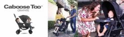 Joovy Caboose Too Dubbele Kinderwagen - Zwart - Duo Buggy -Kinderwagens Kortingswinkel 1200x360