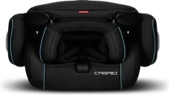 Hamilton By Yoop Cabrio Premium Opvouwbare Autostoel – Veilig, Comfortabel En Lichtgewicht Autozitje – Groep I, II, III Autostoeltje Voor 9 Maanden Tot 12 Jaar – Neon Blauw – ISOFIX Kliksysteem - 1e Opvouwbare Autostoel Ter Wereld - Zwart/Neon Blauw -Kinderwagens Kortingswinkel 1200x678