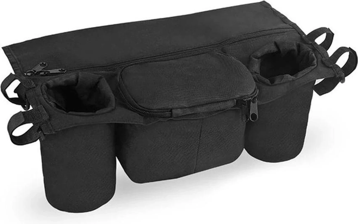Generise Opbergtas Voor Buggy - Zwart 2 Generise Opbergtas Voor Buggy - Zwart - Afbeelding 2