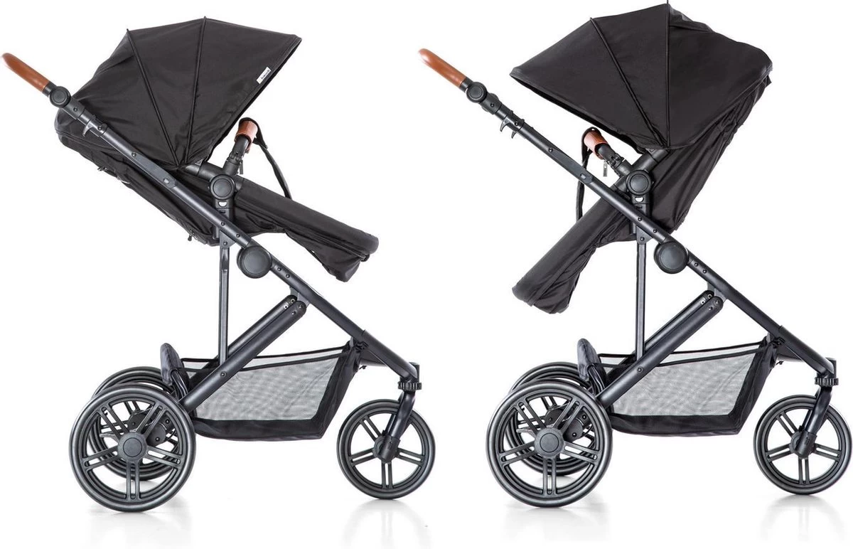 Hauck Pacific 3 Shop N Drive Kinderwagen - Caviar 9 Hauck Pacific 3 Shop N Drive Kinderwagen - Caviar - Afbeelding 9
