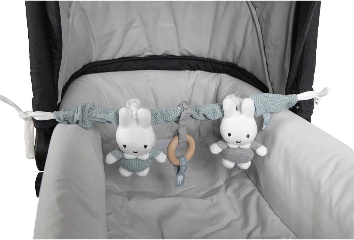 Nijntje Green Knit Wagenspanner 1 Nijntje Green Knit Wagenspanner