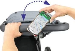 Dooky Telefoonhouder Smartphone Telefoon Houder 360* Rotatie Universeel Kinderwagen Fiets Zwart -Kinderwagens Kortingswinkel 1200x828 1