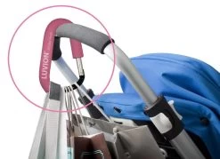 Luvion Buggy Haak / Kinderwagen Tassenhaak - Roze -Kinderwagens Kortingswinkel 1200x869 2