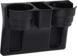 Merkloos Decopatent® Autostoel Organizer - Voor Tussen Auto Stoel / Console - Bekerhouder & Telefoonhouder - Opbergvakken - Auto Organiser -Kinderwagens Kortingswinkel 1200x875