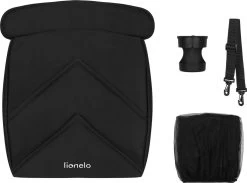 Lionelo Buggy Cloe - Kinderwagen Premium + - Tot 22 Kg - Verstelbare Rugleuning - 5-punts Veiligheidsgordels - Grote Zwenkwielen - Klamboe - Bekerhouder - Lichtgewicht - Compact - Waterdicht -Kinderwagens Kortingswinkel 1200x888 5