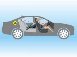 Autospiegel Baby Met Autosticker - Baby Spiegel Auto - Achteruitkijkspiegel - Baby Autospiegel - Verstelbaar -Kinderwagens Kortingswinkel 1200x895 2