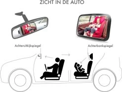 Merkloos Achterbank Spiegel Voor Baby & Kind - Auto Accessoires - Shatterproof - Zwarte A3 Verstelbare Monitor 19 Merkloos Achterbank Spiegel Voor Baby & Kind - Auto Accessoires - Shatterproof - Zwarte A3 Verstelbare Monitor -Kinderwagens Kortingswinkel 1200x902