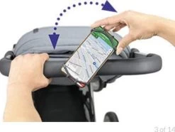 Dooky Telefoonhouder Smartphone Telefoon Houder 360* Rotatie Universeel Kinderwagen Fiets Zwart -Kinderwagens Kortingswinkel 1200x906 1