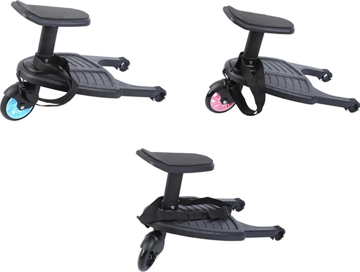 Meerijdplankje Met Zitje - Meerijdplankje Universeel – Buggy Board – Buggy Board Meerijdplankje – Buggy Universeel Meerijdplankje – Zwart Wiel 4 Meerijdplankje Met Zitje - Meerijdplankje Universeel – Buggy Board – Buggy Board Meerijdplankje – Buggy Universeel Meerijdplankje – Zwart Wiel - Afbeelding 4