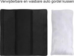 Gordelbeschermer Zwart Auto - Gordelkussen Kind - Slaapkussen - Nekkussen Kind Auto - Autogordel Kussen - Autogordel Beschermer - Auto Accessoires - Auto Accessories Interieur - 2 Stuks -Kinderwagens Kortingswinkel 1200x914 1
