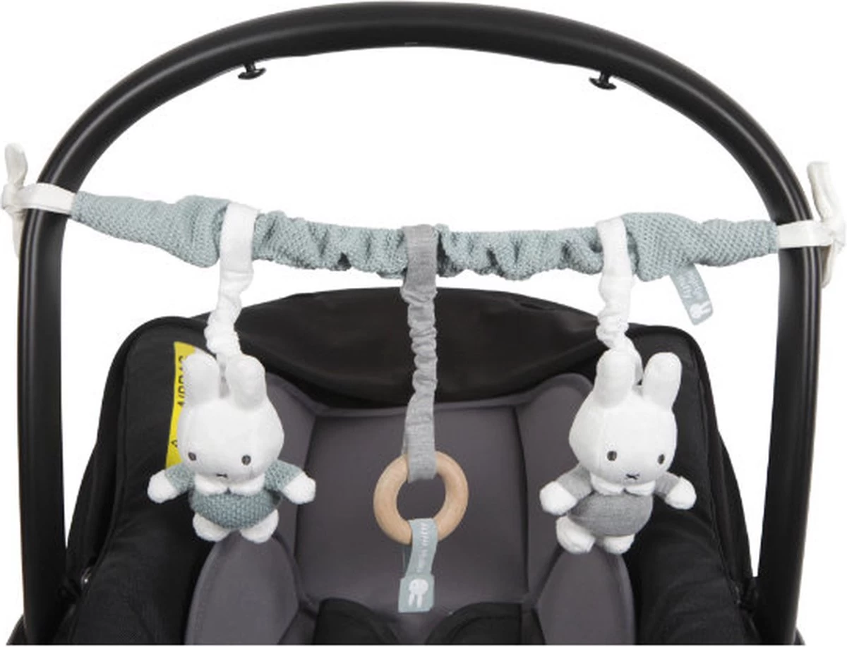 Nijntje Green Knit Wagenspanner 2 Nijntje Green Knit Wagenspanner - Afbeelding 2