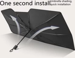 TDR - Zonnescherm / Autoparaplu - Binnenkant Voorruit Auto - Opvouwbaar - Hitte En UV Bescherming - 122 X 65 Cm -Kinderwagens Kortingswinkel 1200x939 1